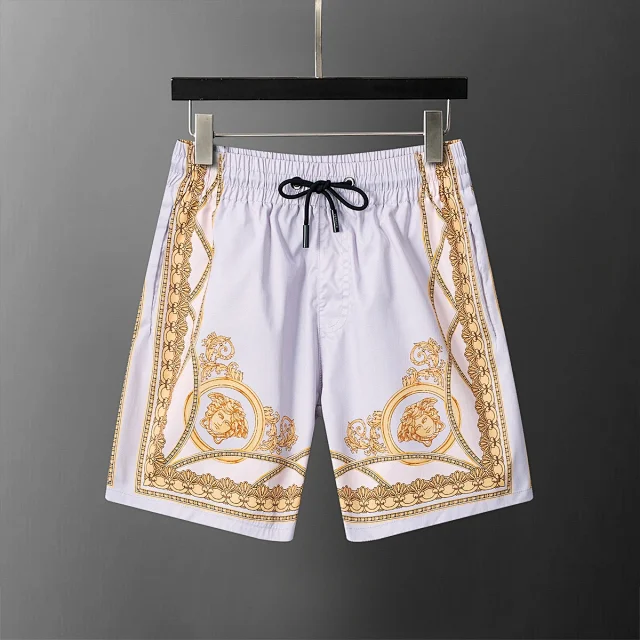 Versace Shorts Greek key waistband product detail image 42