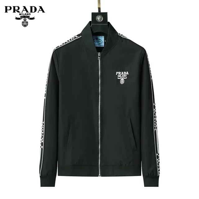 Burberry Jackets Hooded zip-up check windbreaker product detail image 12