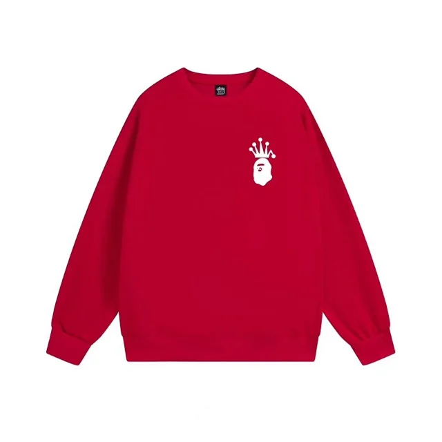 Stüssy Hoodies & Sweatshirts Crewneck sweatshirt with chest logo product detail image 9