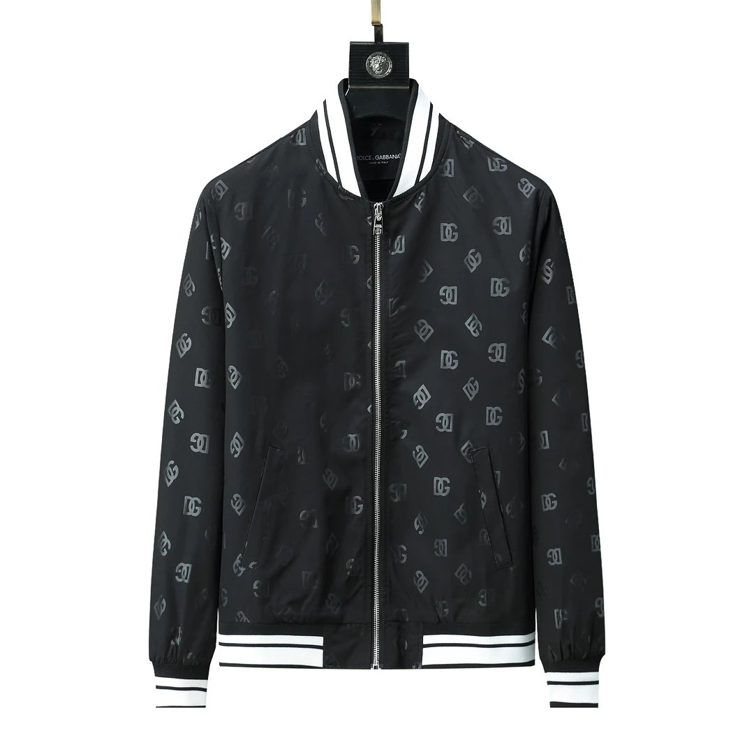 Burberry Jackets Hooded zip-up check windbreaker — YP018