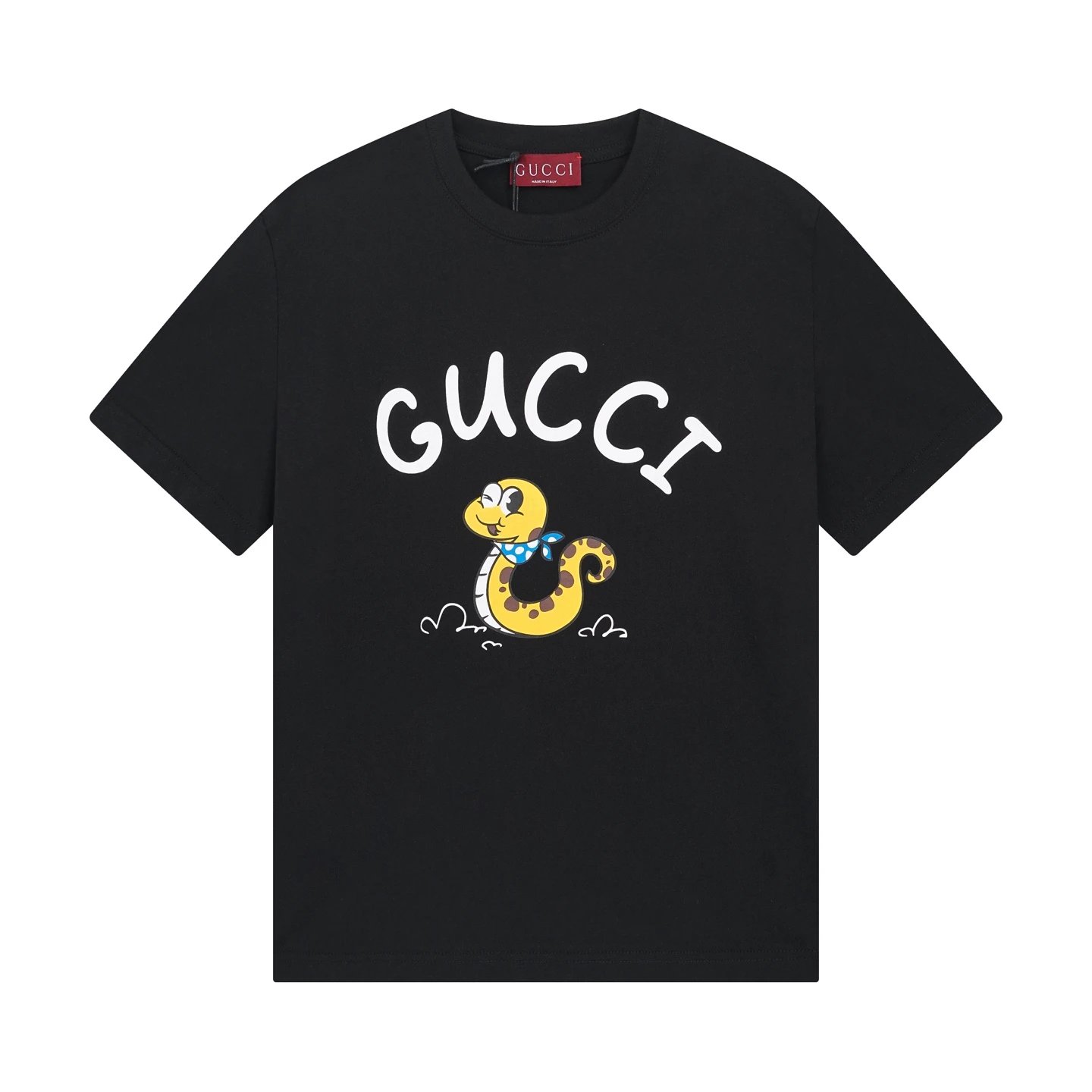 Gucci T-Shirts Short-Sleeve Logo Graphic T-Shirt image 11