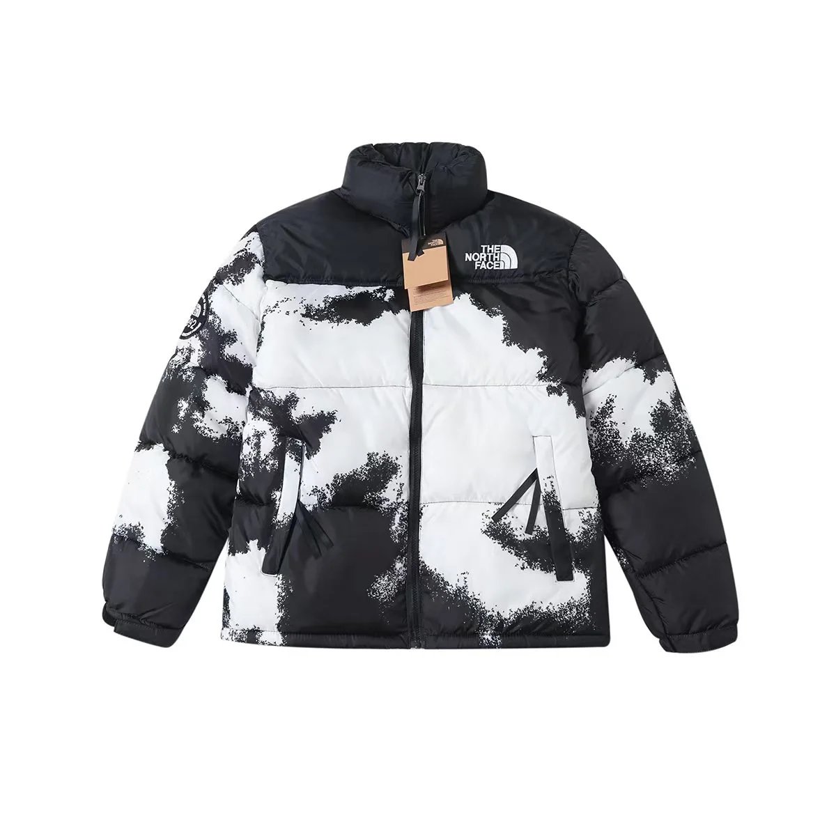 The North Face Down Jackets Camouflage-print puffer jacket — ANGH-14