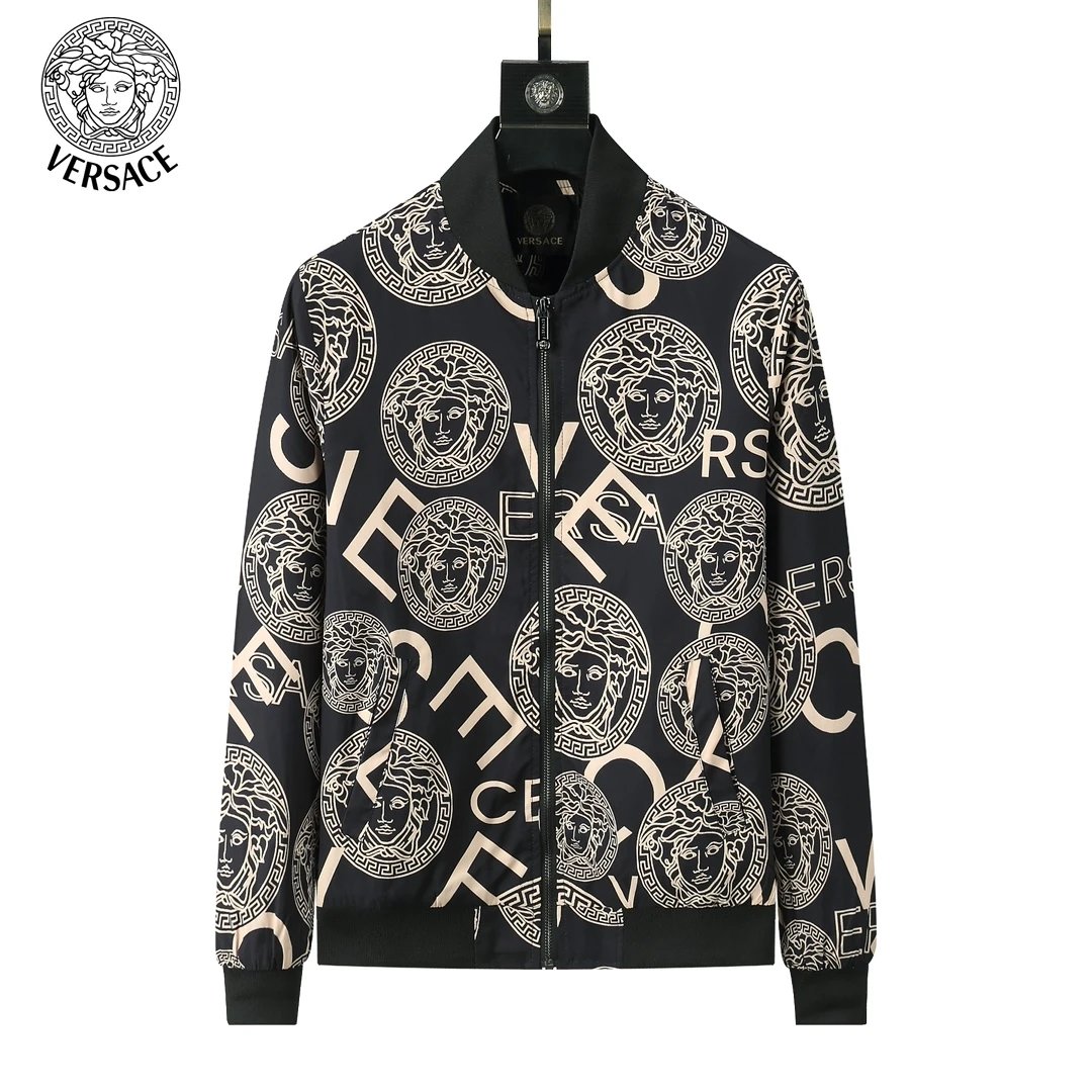 Burberry Jackets Hooded zip-up check windbreaker — YP015