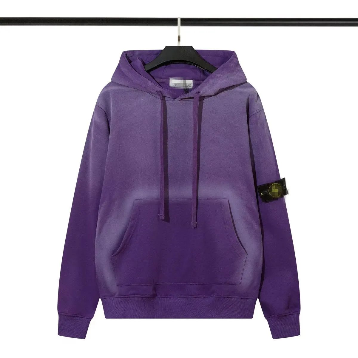 Stone Island Hoodies & Sweatshirts Pullover hoodie with compass badge and kangaroo pocket image 5