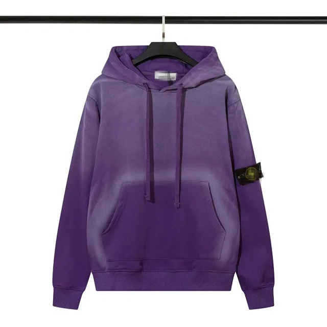 Stone Island Hoodies & Sweatshirts Pullover hoodie with compass badge and kangaroo pocket product detail image 5