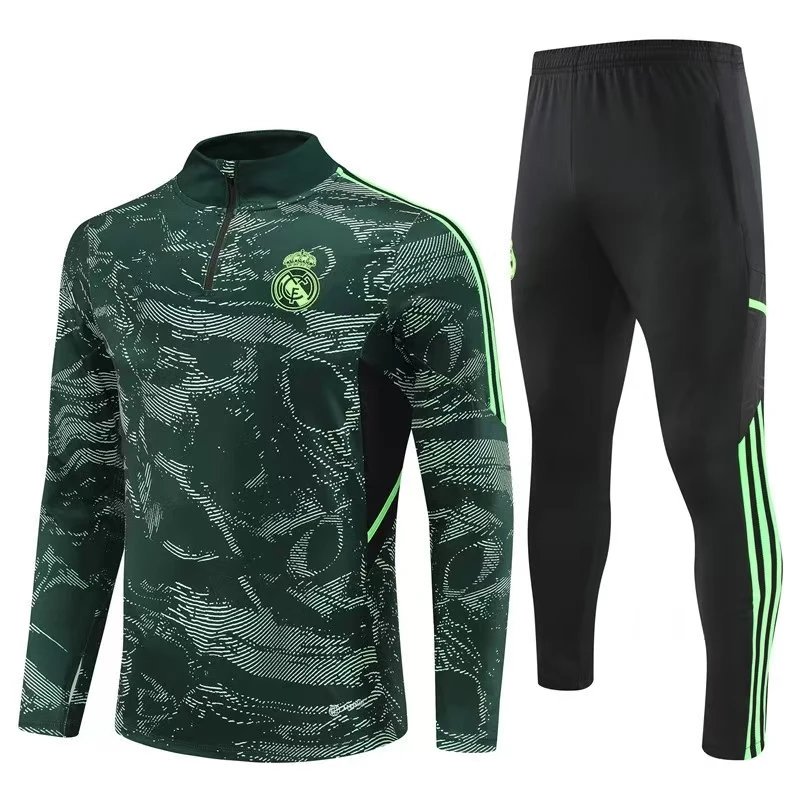 Real Madrid Tracksuits Quarter-Zip Football Training Tracksuit image 5