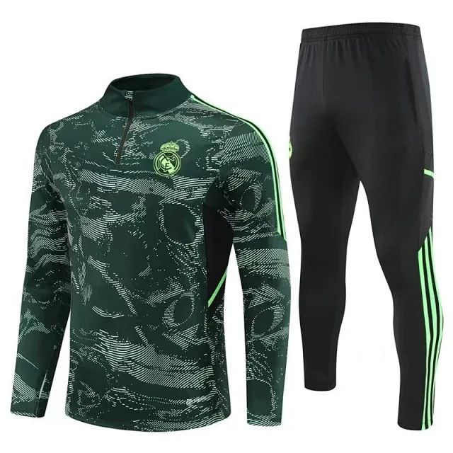 Real Madrid Tracksuits Quarter-Zip Football Training Tracksuit product detail image 5
