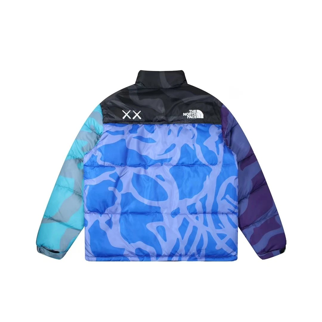 The North Face Down Jackets Camouflage-print puffer jacket — ANGH-03