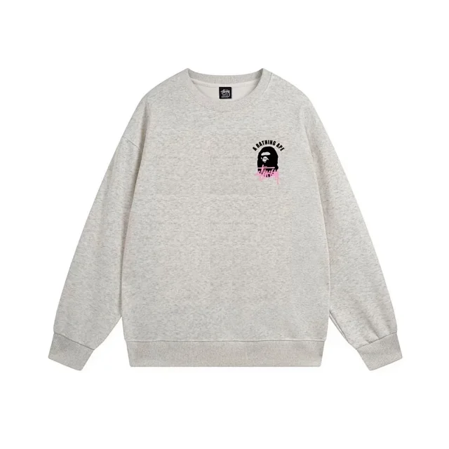 Stüssy Hoodies & Sweatshirts Crewneck sweatshirt with chest logo product detail image 10