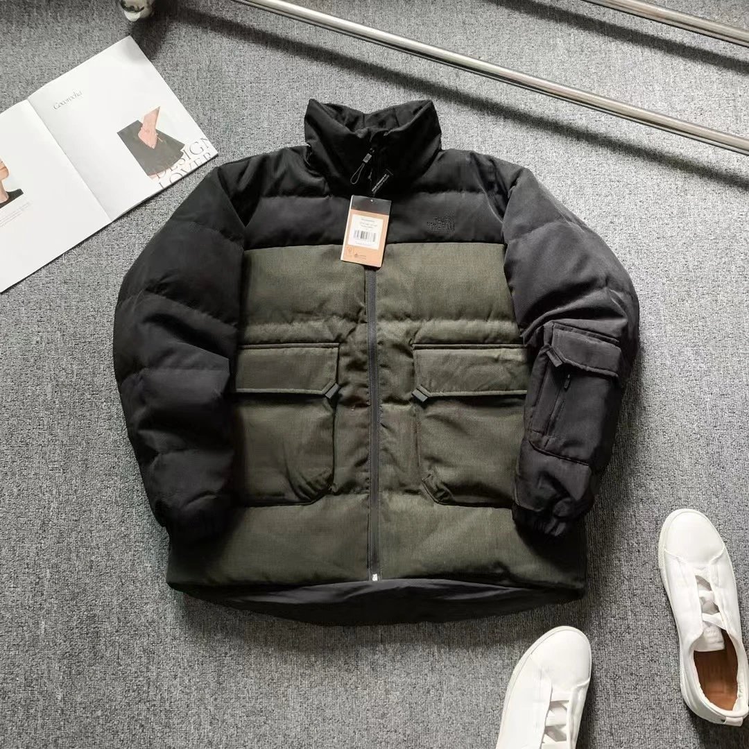 The North Face Down Jackets Camouflage-print puffer jacket — ANGH-23