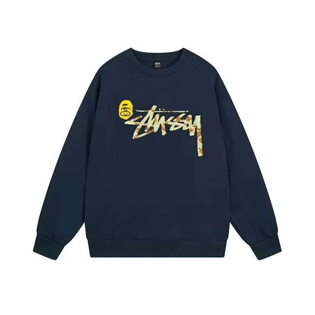 Stüssy Hoodies & Sweatshirts Crewneck sweatshirt with chest logo product detail image 6