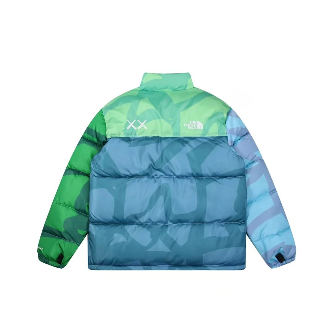 The North Face Down Jackets Camouflage-print puffer jacket — ANGH-02