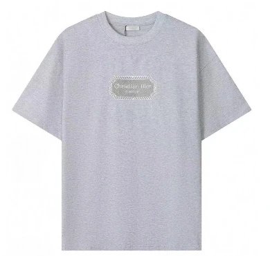 Dior T-Shirts Crew Neck Logo T-Shirt — 8