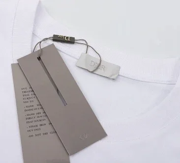 Dior T-Shirts Crew Neck Logo T-Shirt product detail image 9