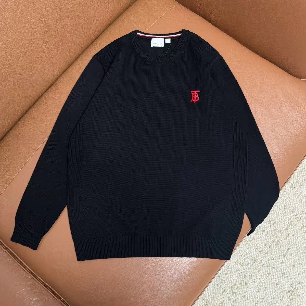 Polo Ralph Lauren Knitwear Crewneck knit sweater with embroidered pony logo — WXMMJ-16