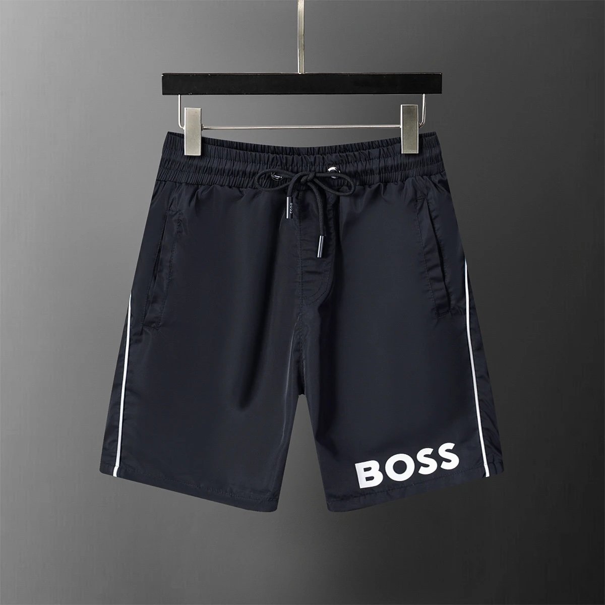 Versace Shorts Greek key waistband — YMX079