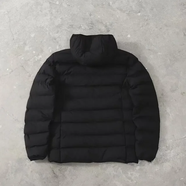 Patagonia Down Jackets Hooded quilted puffer jacket with zip chest pocket product detail image 7