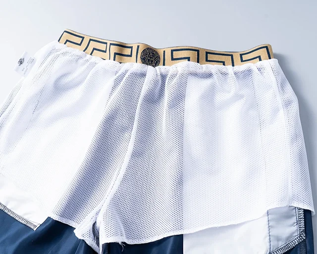 Versace Shorts Greek key waistband product detail image 9