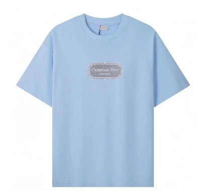 Dior T-Shirts Crew Neck Logo T-Shirt — 9