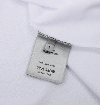 Dior T-Shirts Crew Neck Logo T-Shirt product detail image 13