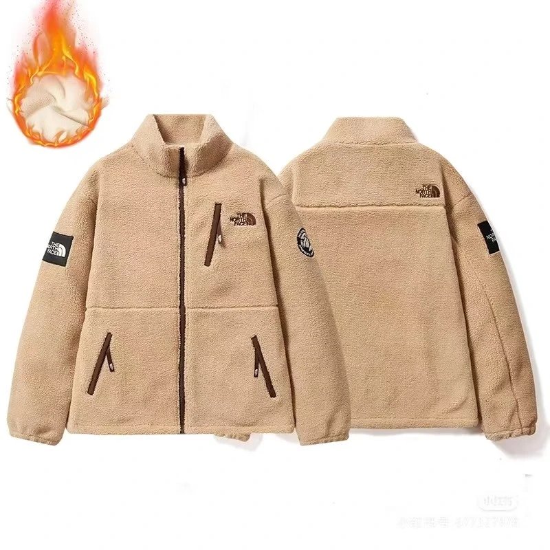 The North Face Puffer Vest with Hooded Layering System Black / Brown Outerwear - 26