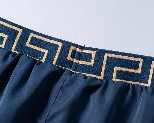 Versace Shorts Greek key waistband product detail image 4