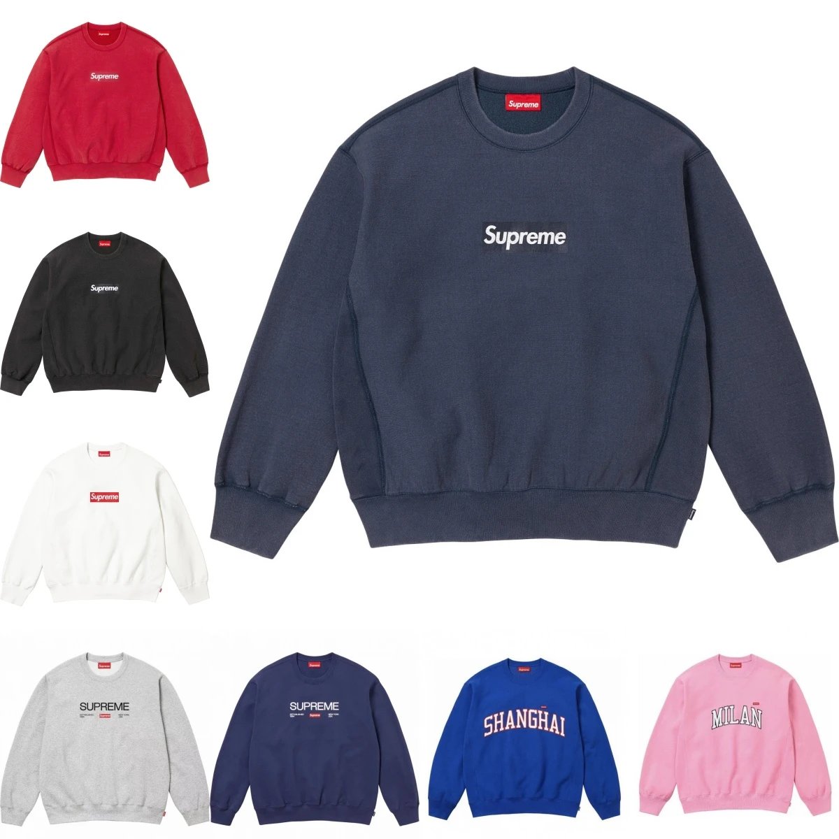 Supreme Box Logo Sweatshirt [4