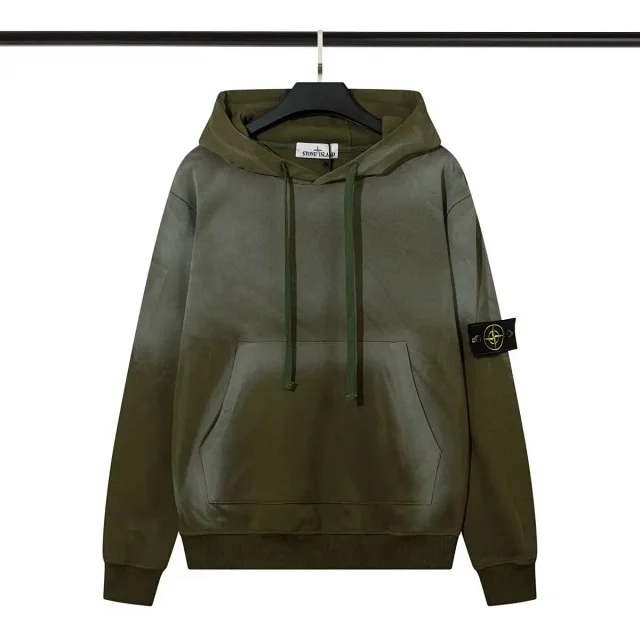 Stone Island Hoodies & Sweatshirts Pullover hoodie with compass badge and kangaroo pocket product detail image 4