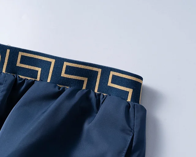 Versace Shorts Greek key waistband product detail image 8