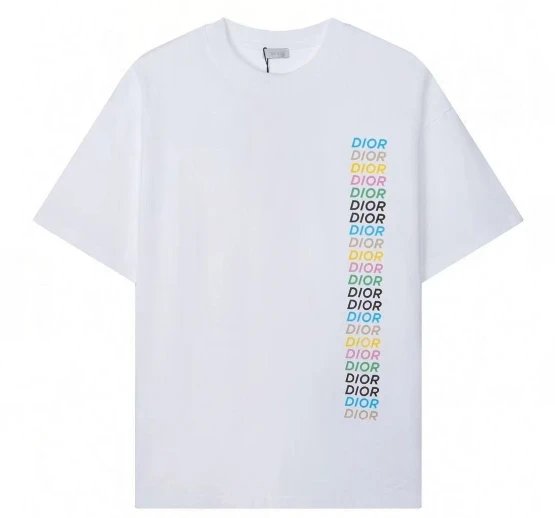 Dior T-Shirts Crew Neck Logo T-Shirt — 22