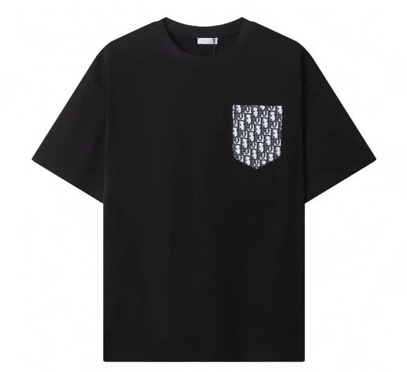 Dior T-Shirts Crew Neck Logo T-Shirt — 15