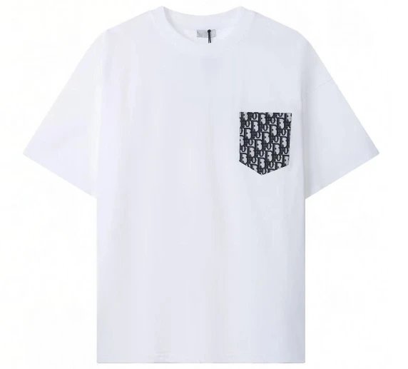 Dior T-Shirts Crew Neck Logo T-Shirt — 16