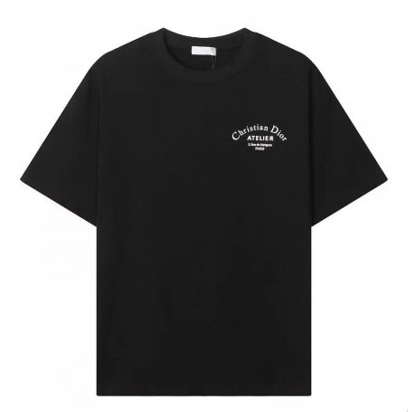 Dior T-Shirts Crew Neck Logo T-Shirt — 11