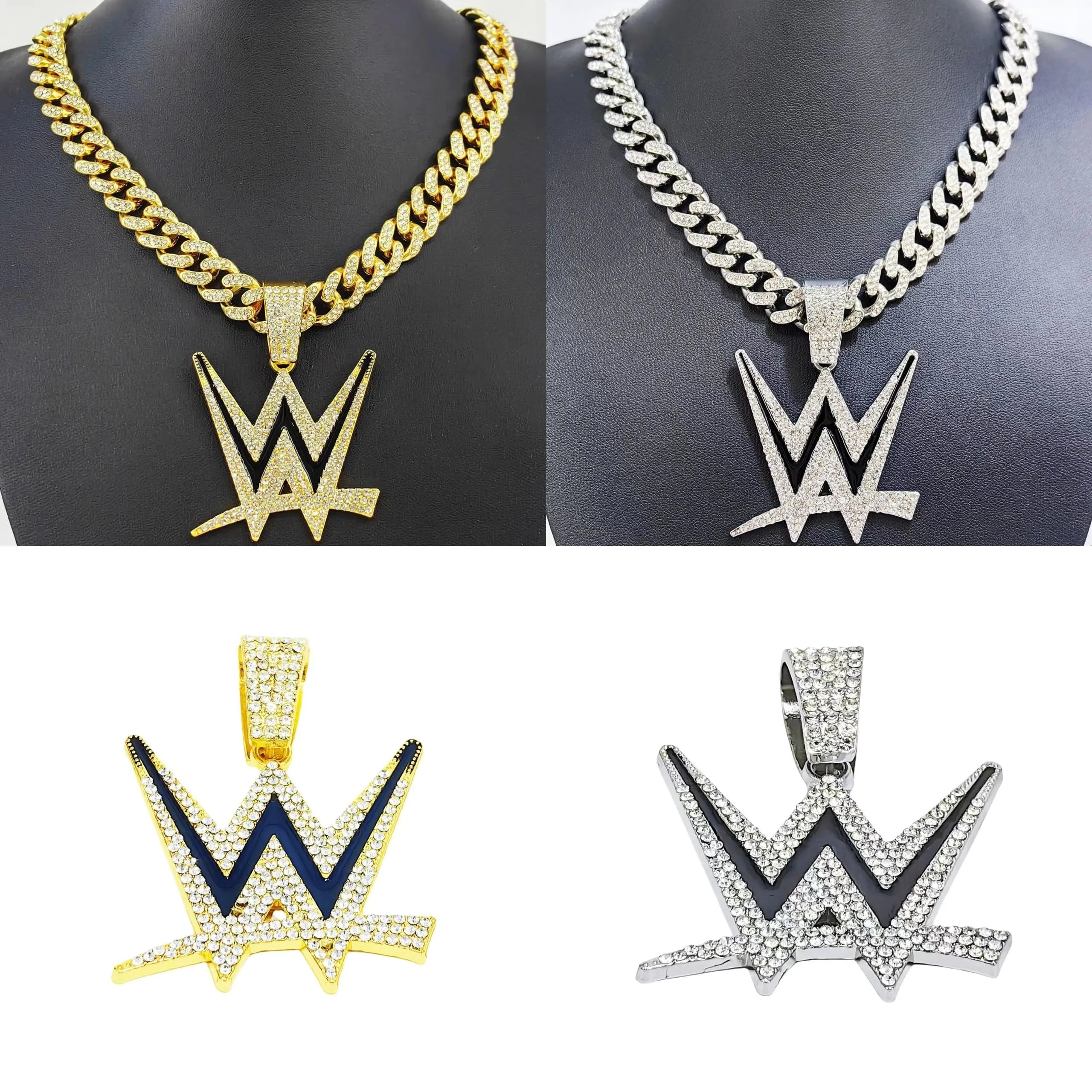 Unbranded Jewelry Rhinestone Pendant Necklace image 13