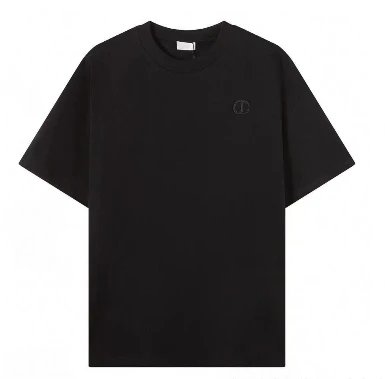 Dior T-Shirts Crew Neck Logo T-Shirt — 1