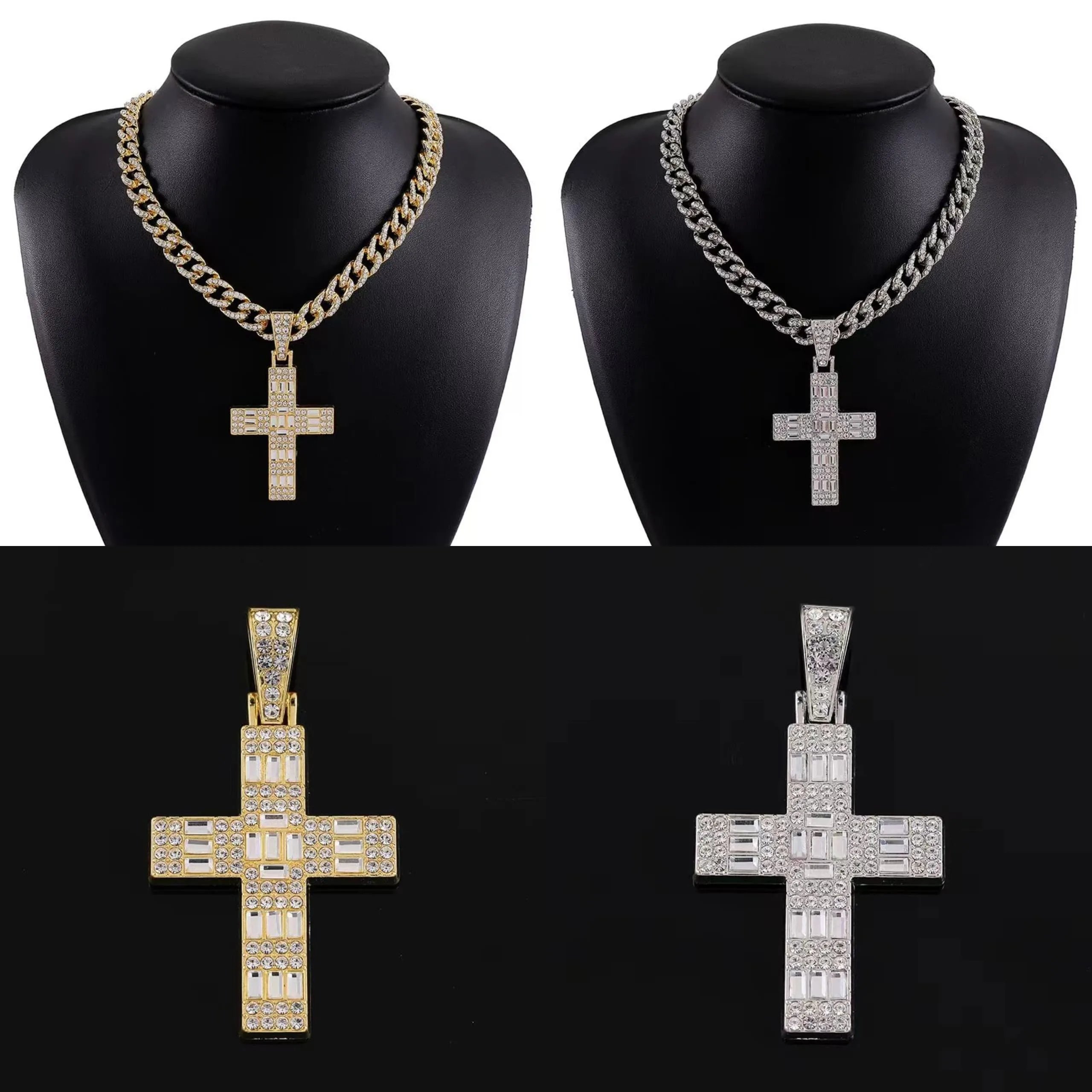 Unbranded Jewelry Rhinestone Pendant Necklace image 11