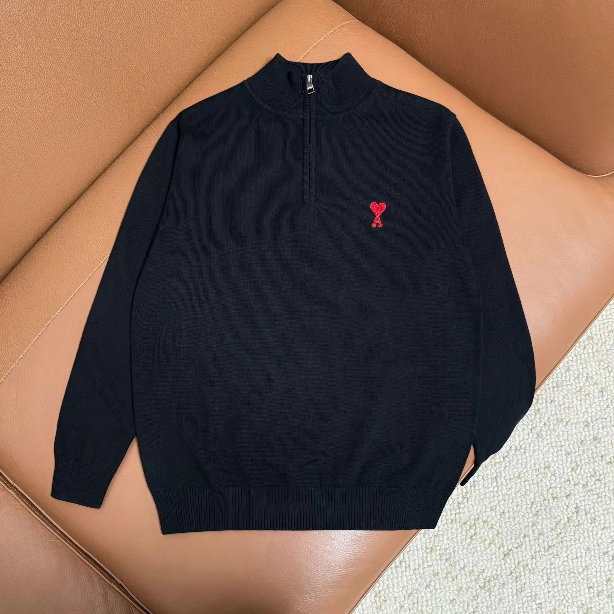 Polo Ralph Lauren Knitwear Full-Zip Mock-Neck Knit Sweater — WXMMJ-22
