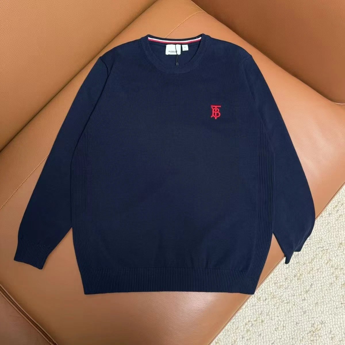 Polo Ralph Lauren Knitwear Crewneck knit sweater with embroidered pony logo — WXMMJ-14