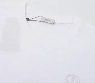 Dior T-Shirts Crew Neck Logo T-Shirt product detail image 11