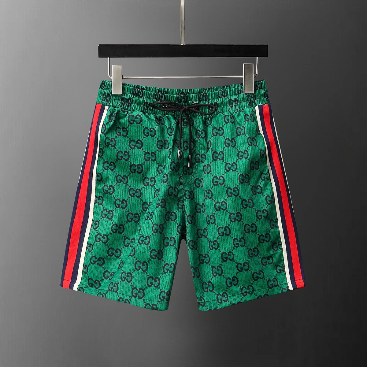 Versace Shorts Greek key waistband — YMX068