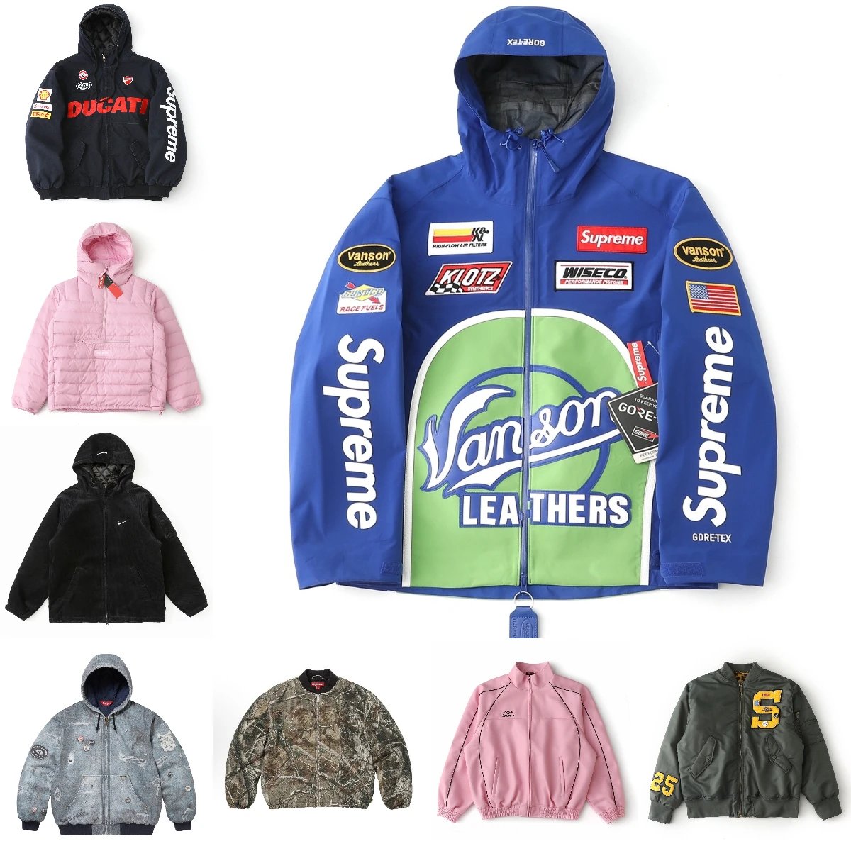 Supreme Blue GORE-TEX Racing Jacket