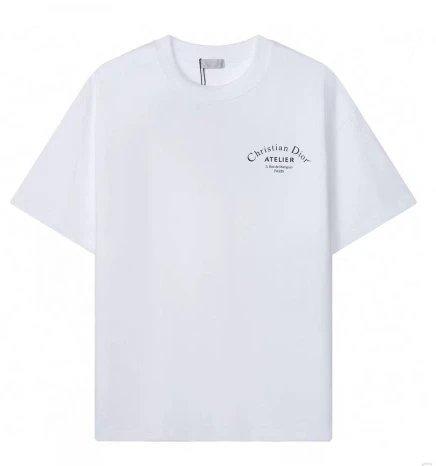 Dior T-Shirts Crew Neck Logo T-Shirt — 12