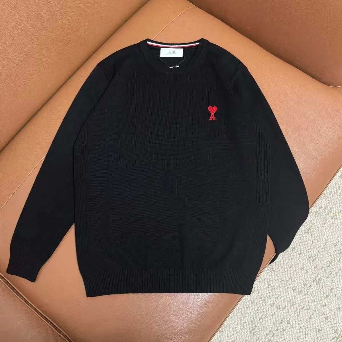 Polo Ralph Lauren Knitwear Crewneck knit sweater with embroidered pony logo — WXMMJ-06