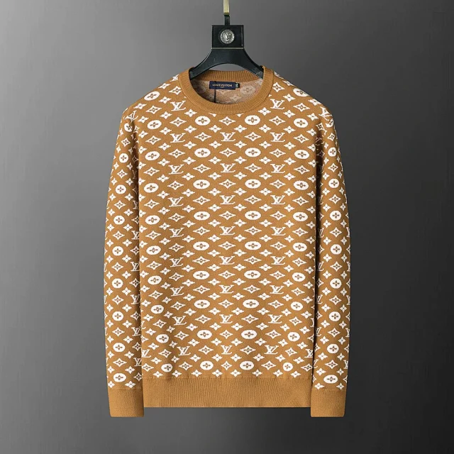 Prada Knitwear Crew-Neck Logo Knit Sweater product detail image 10