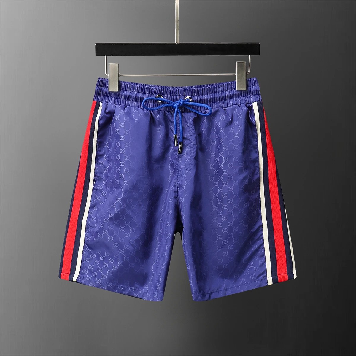 Versace Shorts Greek key waistband — YMX070