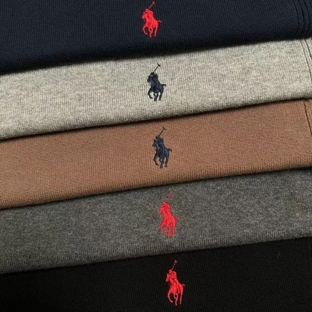 Polo Ralph Lauren Knitwear Crewneck knit sweater with embroidered pony logo product detail image 9