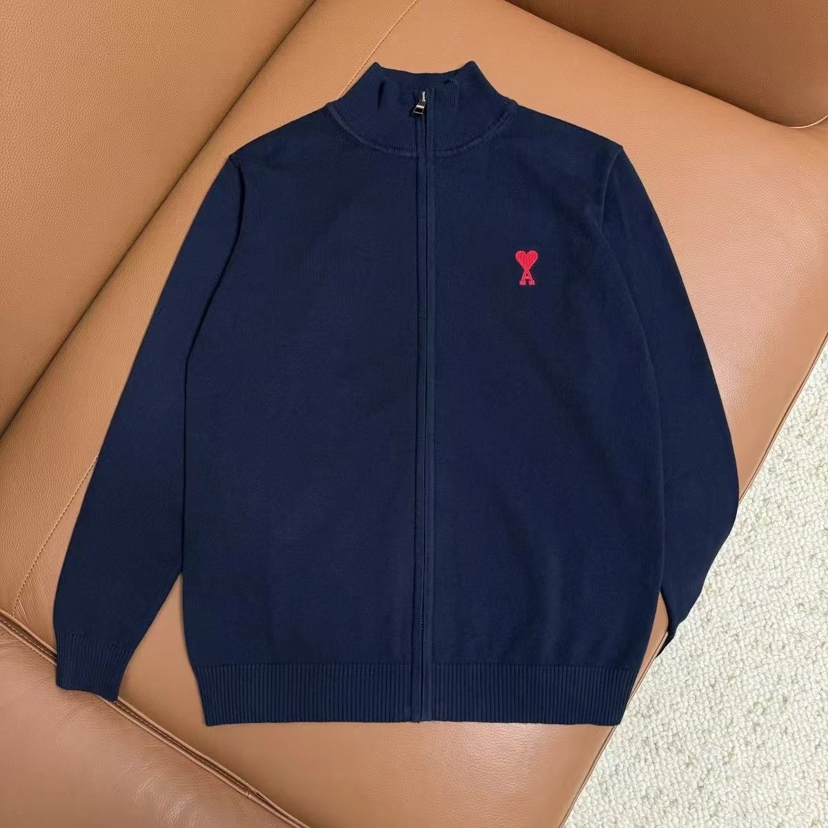 Polo Ralph Lauren Knitwear Full-Zip Mock-Neck Knit Sweater — WXMMJ-09