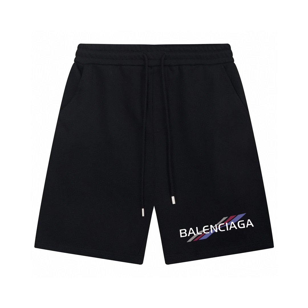 Balenciaga Shorts Drawstring Graphic Logo image 5