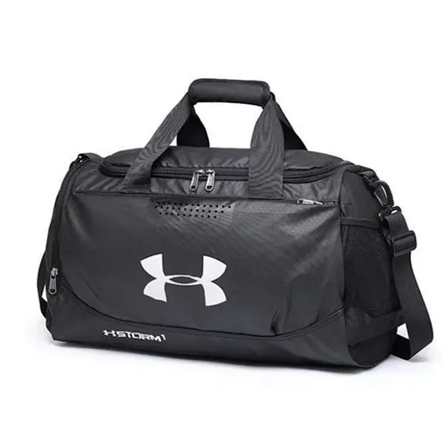 Under Armour Backpacks Diagonal-Panel Backpack with Front Zip Pocket and Bottom Compartment product detail image 34
