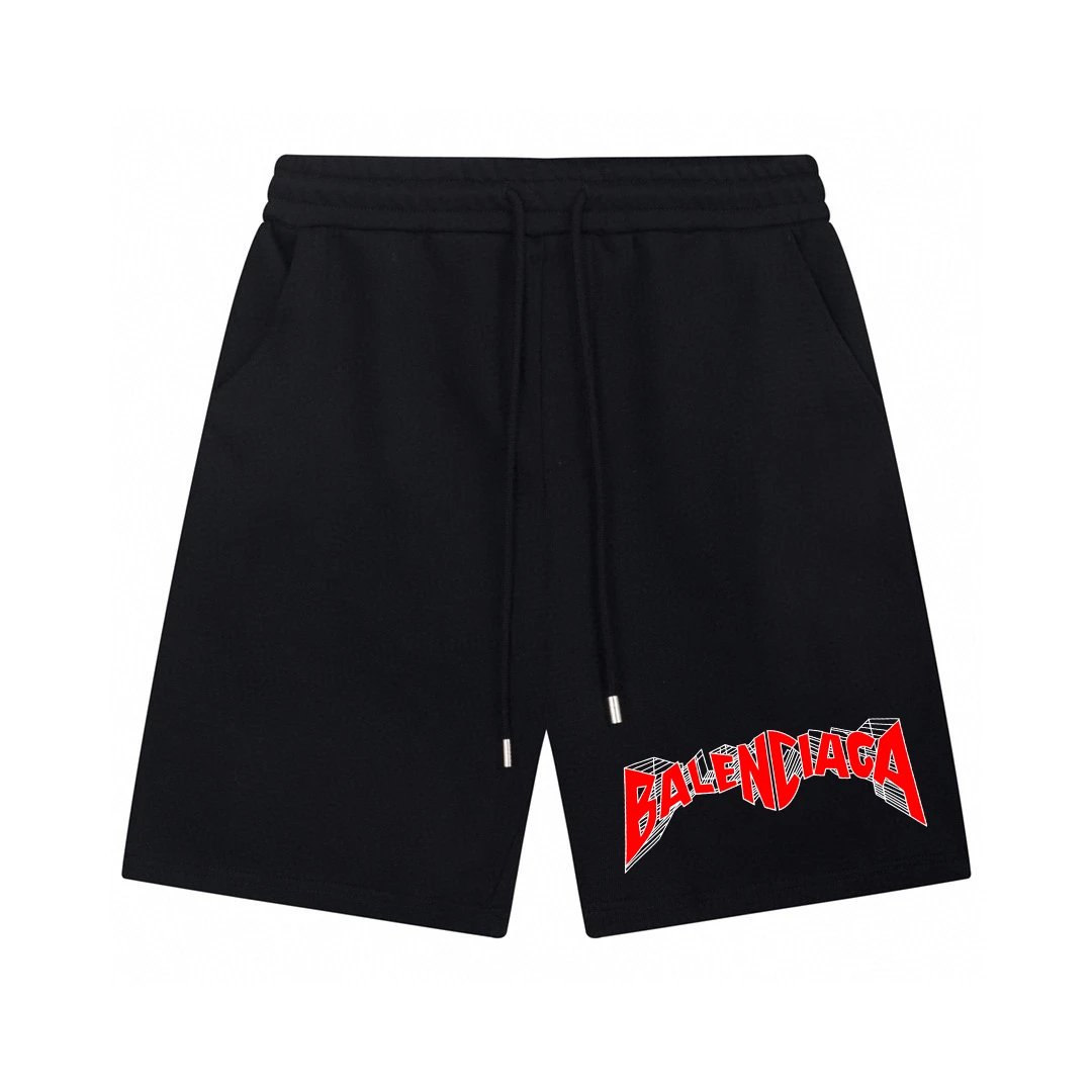 Balenciaga Shorts Drawstring Graphic Logo image 7